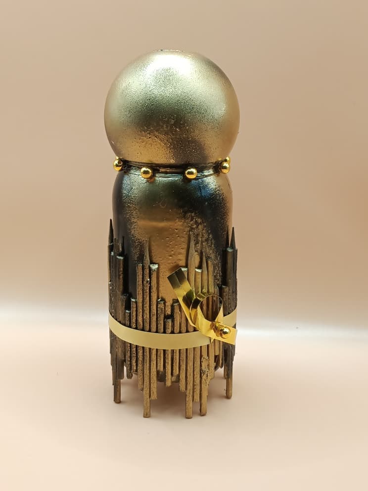 Vase sphère & bambou